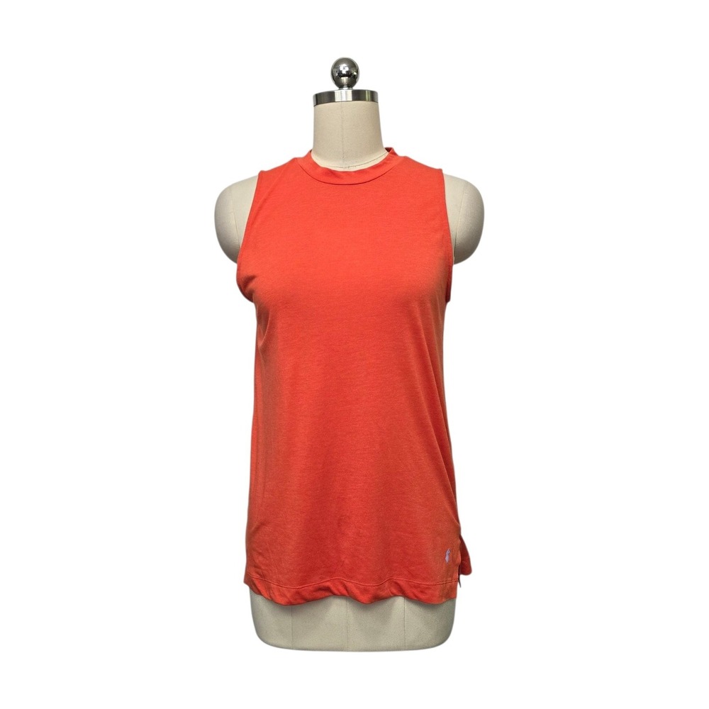 Cotopaxi Womens Size Small Orange Sleeveless Recycled Polyester Tencel Tank Top
